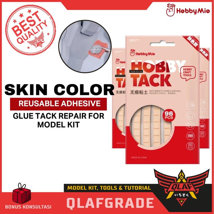Gambar Reusable Adhesive SKIN COLOR Hobby mio - glue tack repair refill part gundam figure craft - Skin Color dari Wahkhilaf undefined Tokopedia