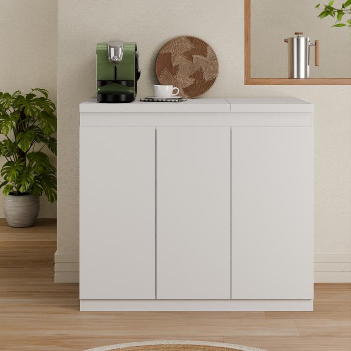 Gambar Rak Kitchen set bawah 3 Pintu Rak Bawah Dapur Rak Minimalis Rak Serbaguna Rak Lemari Dapur Bawah Minimalis - 061 putih dari homed7 undefined Tokopedia