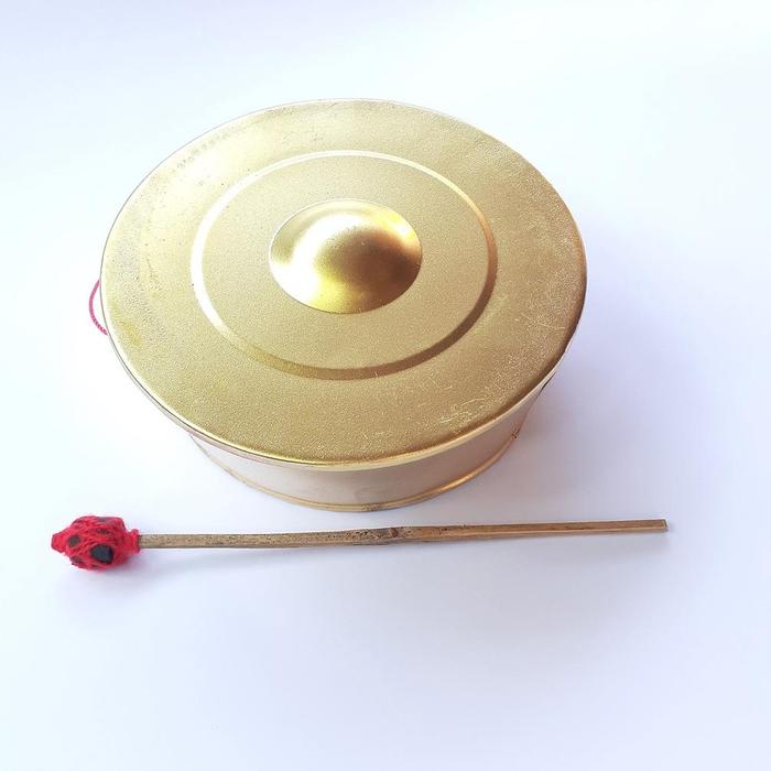 Gambar Alat musik gamelan mini 30cm gong cengceng kendang khas bali - Hanya Gong mini dari snackk shop undefined Tokopedia