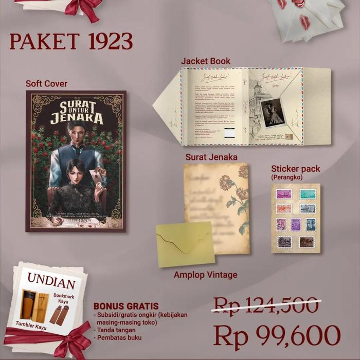 Gambar Buku Novel - Surat Untuk Jenaka - Gigrey - Akad _ Bumifiksi - 1923 SC dari Bumi Fiksi Makassar undefined Tokopedia