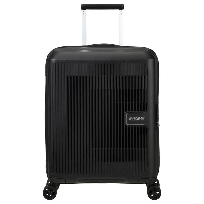 Gambar American Tourister Aerostep Koper Kabin 20 Inch Hardcase PP Anti Pecah Super Ringan TSA Expandable - Black dari bandarkoper undefined Tokopedia