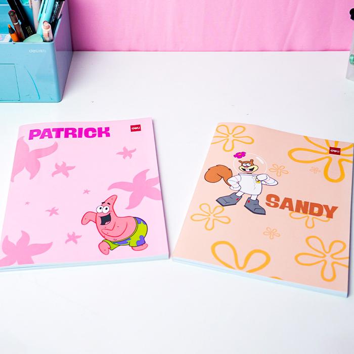 Gambar Deli Writing Book / Buku Tulis Sekolah A5 58lembar Random Color CNA558 - Spongebob dari Deli Stationery Indonesia undefined Tokopedia