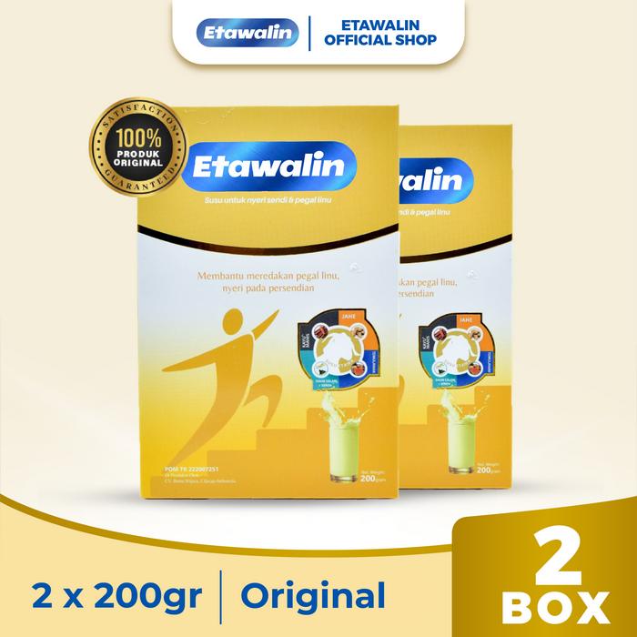 Gambar Etawalin Susu Etawa Atasi Nyeri Tulang dan Sendi Paket 2 Box dari Official Shop Etawalin undefined Tokopedia
