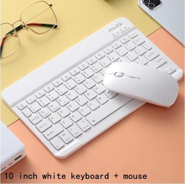 Gambar Huawei Matepad SE 2024 11 inch Universal Case Keyboard Bluetooth with Mouse Set - Putih dari GoodCaseID undefined Tokopedia
