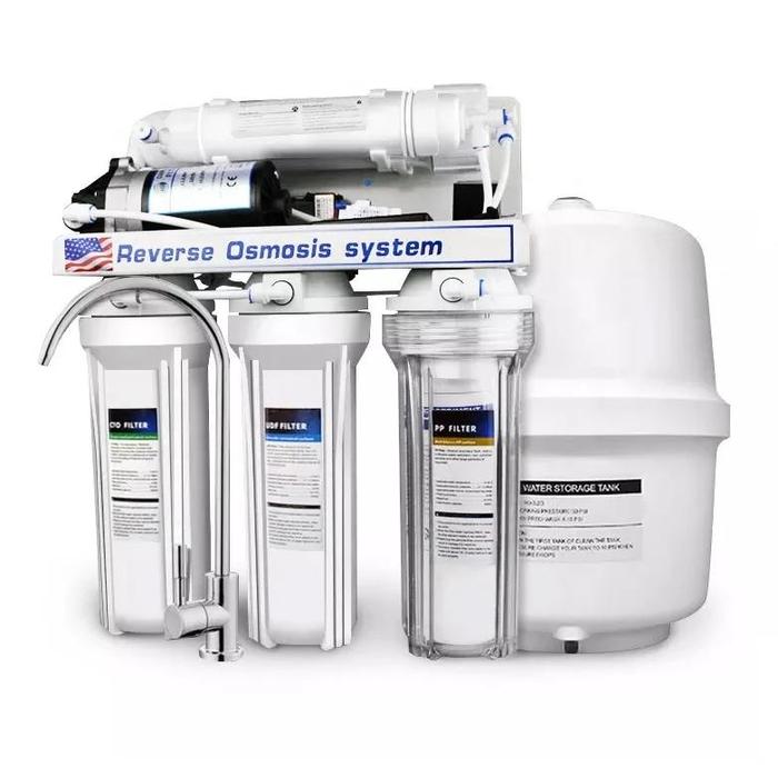 Gambar New RO water filtration system Durable replaceable filter element Filtration of impurities Level 5 household water purifier dari Arcane Pulse undefined Tokopedia
