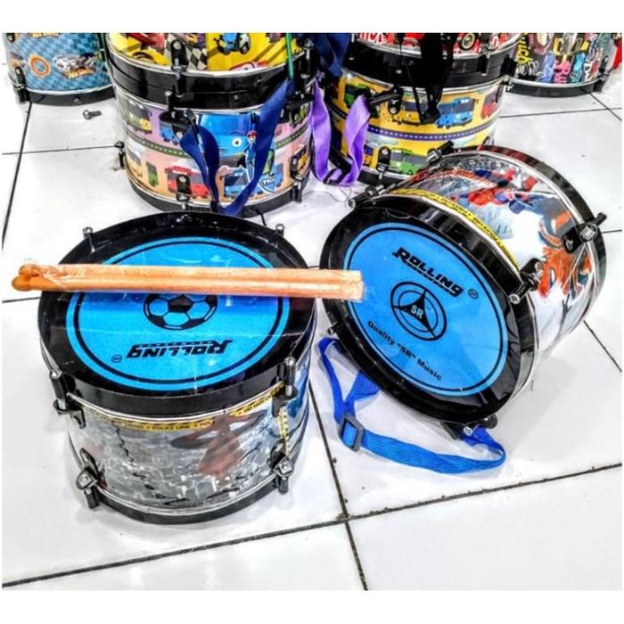 Gambar PROMO Drum Anak Drumband Anak Maenan Anak Bonus Stik - KECIL, DRUM dari snackk shop undefined Tokopedia