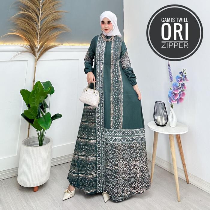 Gamis Twill Ori Pekalongan Batik by Tena @3, L