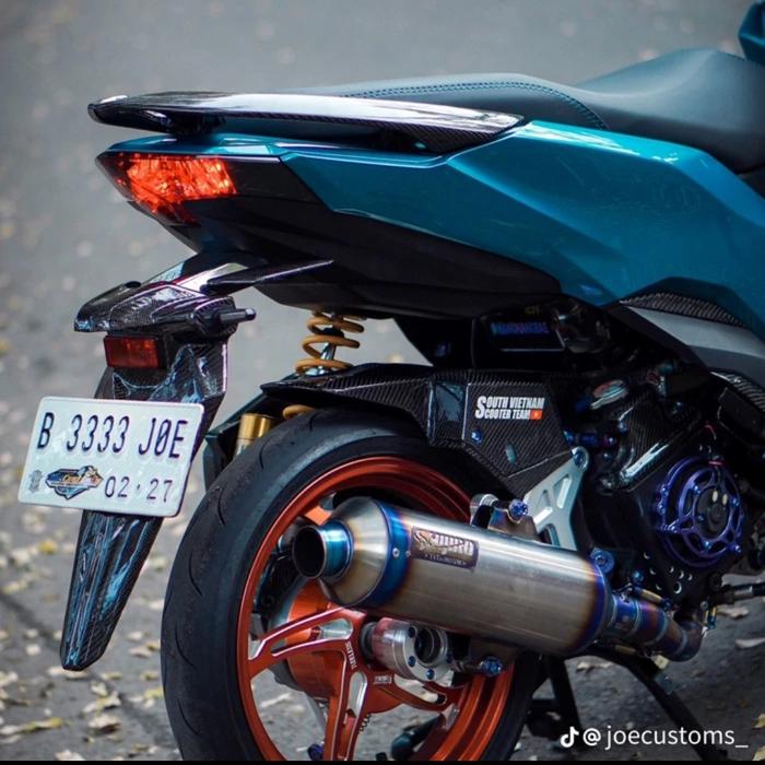 Gambar Knalpot Standar Racing Shijiro New Opel T Series Titanium Aerox Nmax - PCX, T2 dari S2R Official Online Shop 1 undefined Tokopedia
