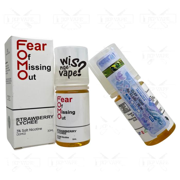 Gambar Fomo Salt 30ml 30mg - Liquid by Siti Anggun x Znake - Strawbry lychee dari JKP Vape Store undefined Tokopedia