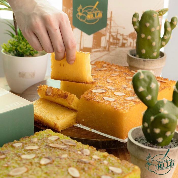 Gambar Bika Ambon Ny. Lili - Original Khas Medan uk.20x20 cm - Original dari Days Bakery Tasikmalaya undefined Tokopedia