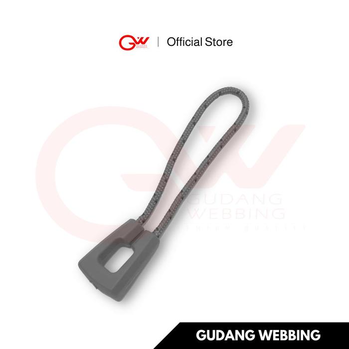 Gambar (ECERAN) MJ PULLER VL-01 | TARIKAN RISLETING | STOPPER TALI KUR | UJUNG TALI | ZIPPER - Abu-abu dari Gudang Webbing undefined Tokopedia