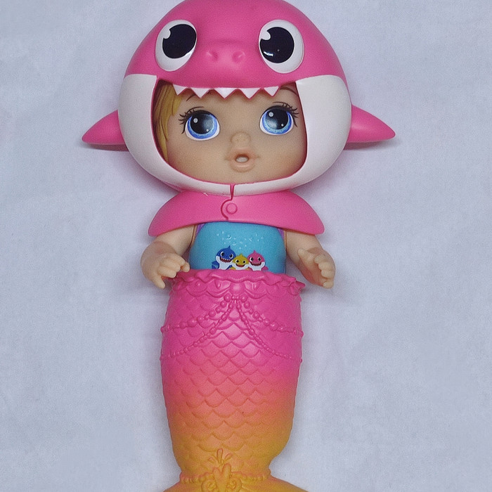 Jual Boneka Mainan Anak Baby Alive Baby Shark Biru Kota