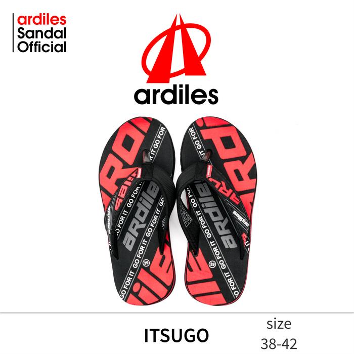 Gambar ARDILES SANDAL SENDAL JAPIT JEPIT SPON EVA PRIA LAKI DEWASA ITSUGO - MERAH, 40 dari Ardiles Sandal undefined Tokopedia