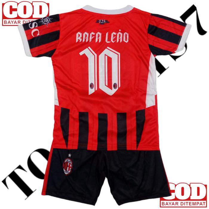 Gambar setelan baju bola Jersey football club AC Milan anak anak new terlaris - AC MILAN NEW, 10 dari TO SPORTS 7 undefined Tokopedia