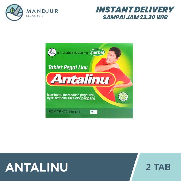 Gambar Antalinu 2 Tablet - Meredakan Pegal Linu & Nyeri Otot dari Apotekmandjurofficial undefined Tokopedia