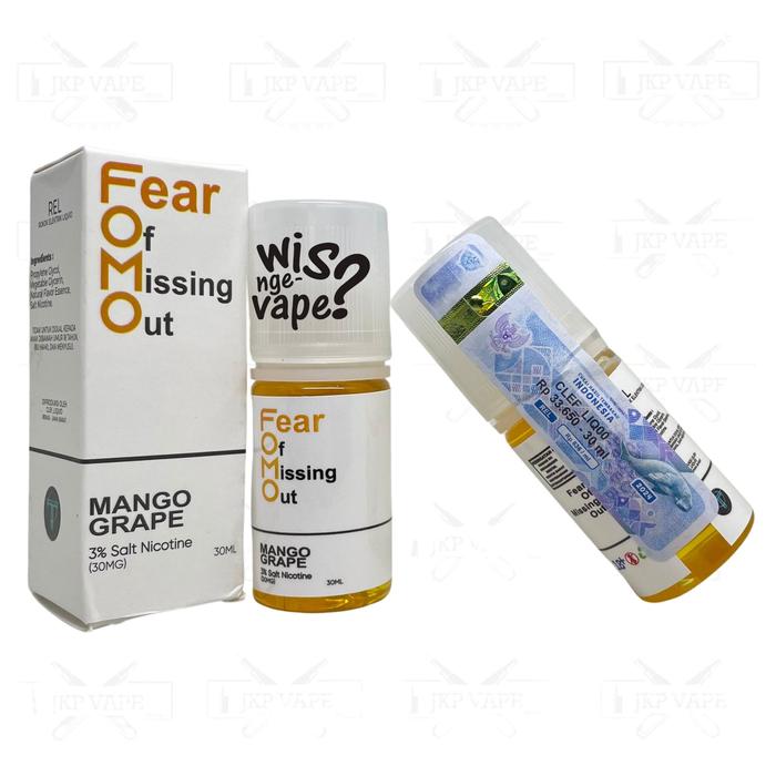 Gambar Fomo Salt 30ml 30mg - Liquid by Siti Anggun x Znake - Banana Strawbr dari JKP Vape Store undefined 5 Tokopedia