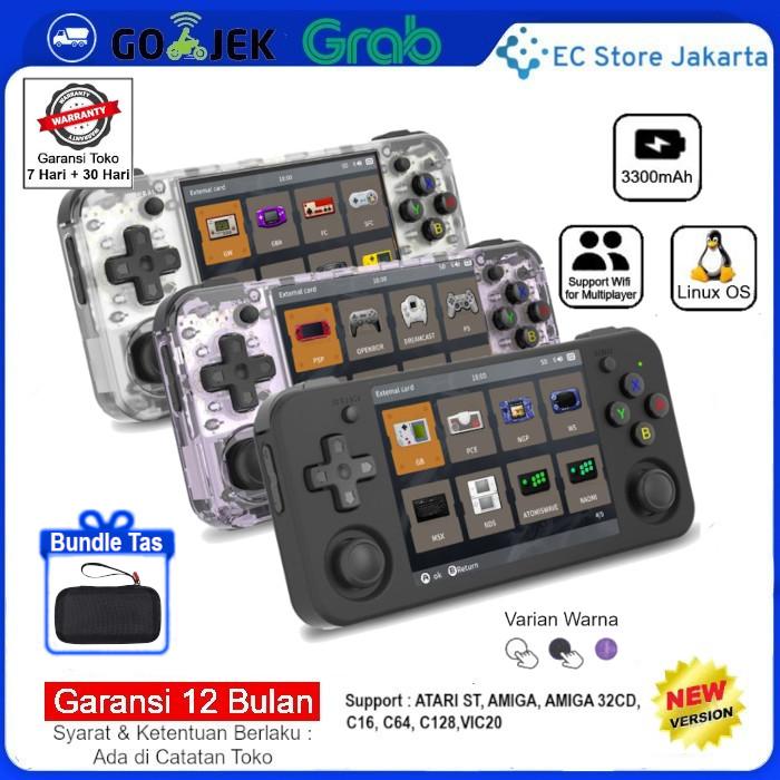 Gambar ANBERNIC RG35XX H Retro Handheld Video Game Console Classic Portable - Clear Purple, 64GB  dari EC Store Jakarta undefined Tokopedia