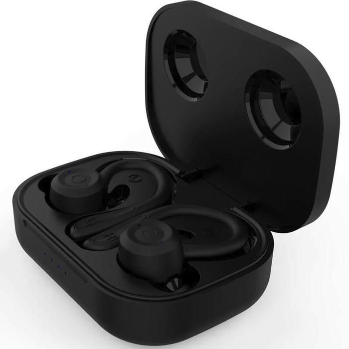 Gambar NISCAYA True Wireless Buds Sport Cozy MS-T20 Earphone Nirkabel Waterproof Hi-Fi - Hitam dari Niscaya Official undefined Tokopedia