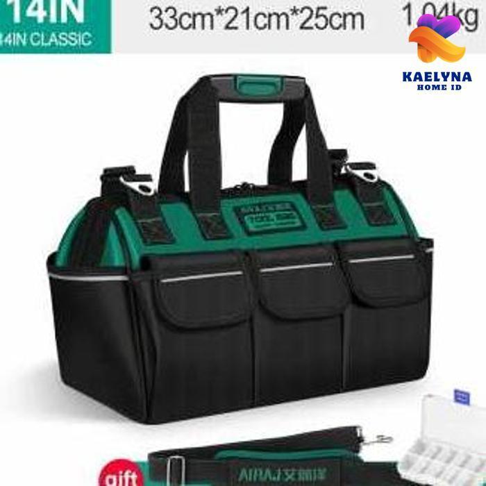 Gambar Alat Perkakas Tas Perkakas Storage Tool Bag Waterproof With Reflective - 14 Inch dari Kaelyna HomeId undefined Tokopedia