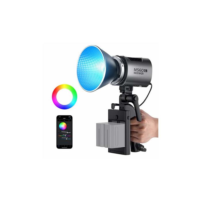 Gambar NEEEWER MS60C RGB LED Monolight MS60 C LED Photo Video Light Flash Kamera GARANSI RESMI dari CAMERA CO ID undefined Tokopedia