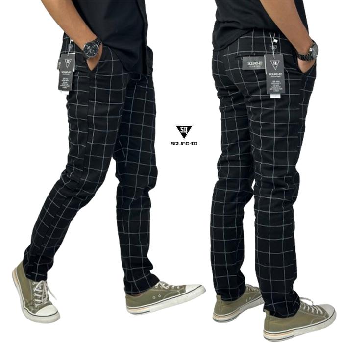 Gambar Celana TARTAN Panjang Pria Cowok Terbaru Premium Berkualitas Termurah Kain Kantong Kain Kantong Dewasa Hitam - BLACK TARTAN, 27 dari SQ SQUAD-ID undefined Tokopedia