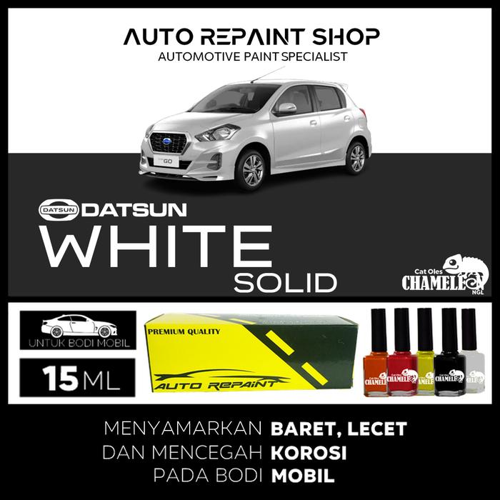 Gambar Cat Oles Datsun White Solid Automotive Paint CHAMELEON NGL - Cat dari Auto Repaint Shop undefined Tokopedia