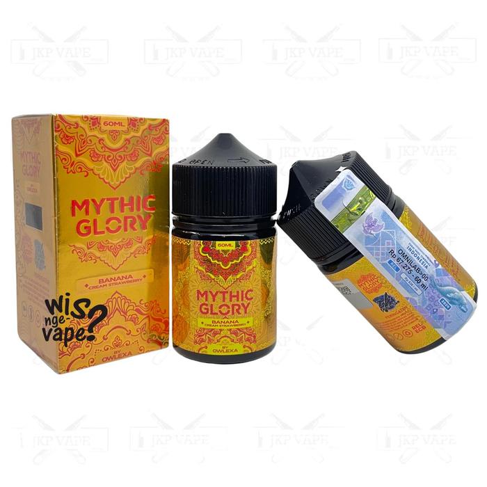 Jual Mythic Glory 60ml - Liquid Vape By Owlexa x Omnilab - Banana Cream Sb,  3mg - Kota Administrasi Jakarta Timur - Jkp Vape Store | Tokopedia