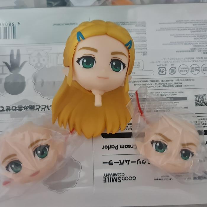 Gambar Nendoroid Head Part Zelda 1212 dari Kuroko Store undefined Tokopedia