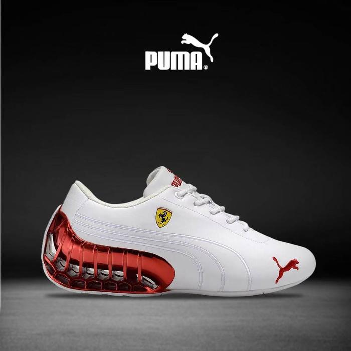 Cat Puma Roma Ferrari White Sepatu Puma Ferrari Puma Roma X Puma