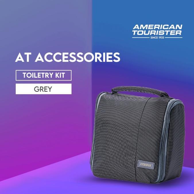 Gambar American Tourister Travel Accessories Toiletry Kit - Grey dari Ltifahlutfiah undefined Tokopedia