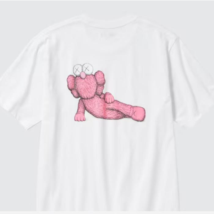 Gambar kaws x uniqlo 2023 T Shirt Original - Putih dari Solid Rock Hobbies undefined Tokopedia