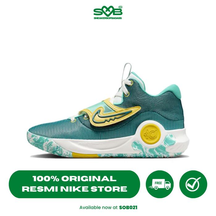 Nike Men's KD Trey X EP Basketball Shoes Green Shock Absorption  DJ7554-300 45 di Sneakers Of Badass Tokopedia