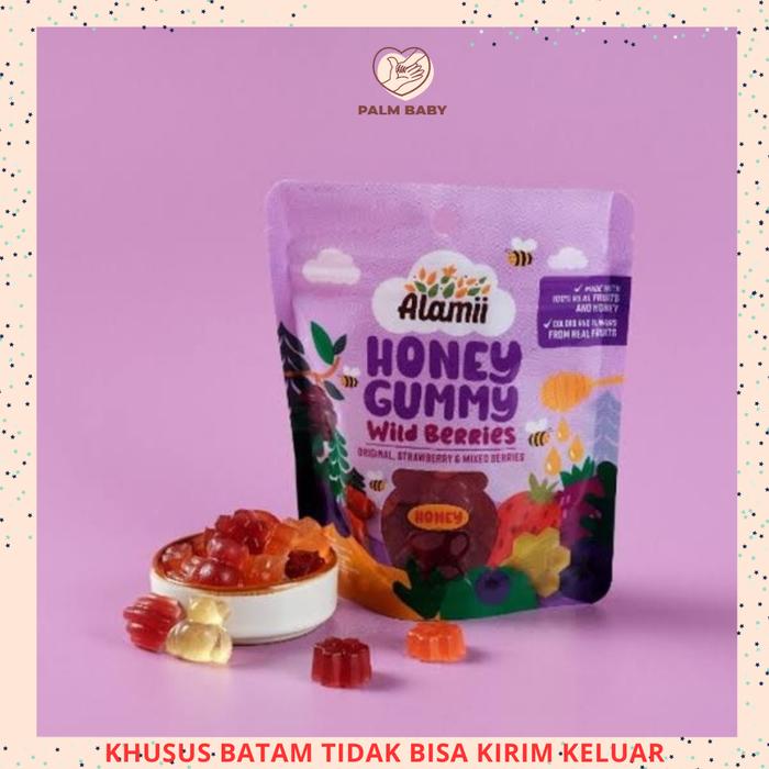Gambar Alamii Honey Gummy 40 gram - Snack Anak - Cemilan Anak - Wild Berries dari Palm Baby Shop BTM undefined Tokopedia