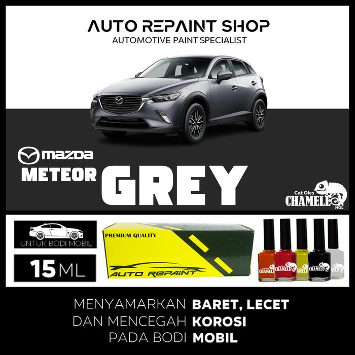 Gambar Cat Oles Mazda Meteor Grey Metallic Automotive Paint CHAMELEON NGL dari Auto Repaint Shop undefined Tokopedia