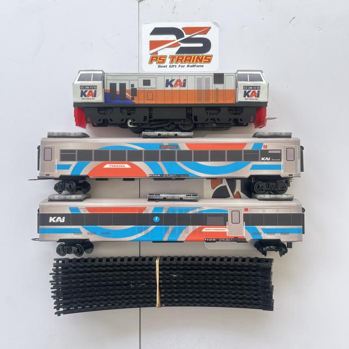 Gambar [EXCLUSIVE] RANGKAIAN MAINAN KERETA API CC206 LIVERY KAI EKSEKUTIF TAKSAKA NEW GENERATION - CLASS B dari PsTrains_NEW undefined Tokopedia
