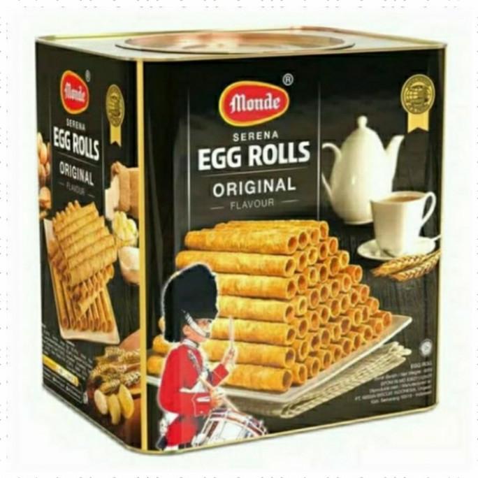 Gambar ! MONDE EGG ROLL 600GR KALENG - dari TASTY SNACK. undefined Tokopedia