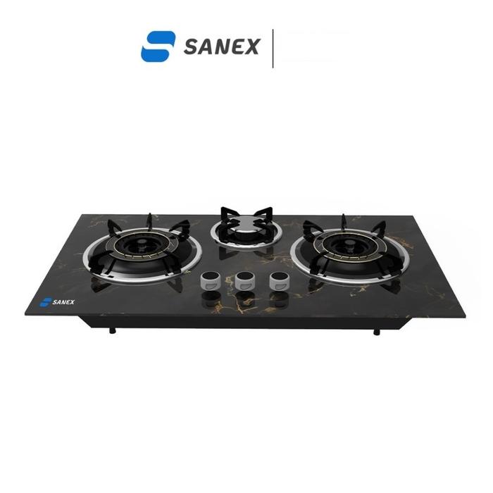 Gambar Sanex Kompor Gas Tanam 3 Tungku SN-KT301 - Putih dari amac electronic store undefined 4 Tokopedia