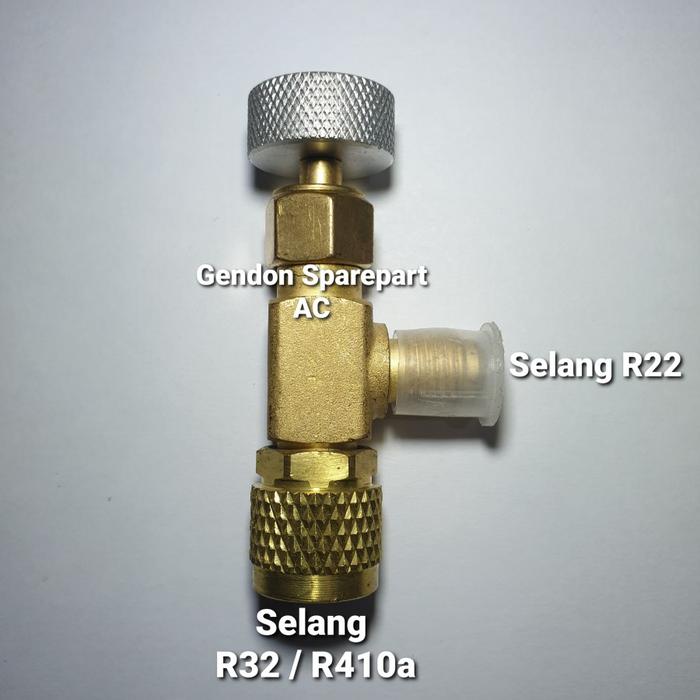 Jual Adapter Adaptor Nepel R32 / R410a Dan R22 - R22 Ke R32/R410 ...