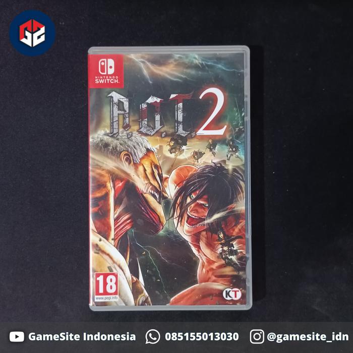 Gambar Attack on Titan 2 / AOT 2 Nintendo Switch Game Bekas dari GameSite Shop undefined Tokopedia