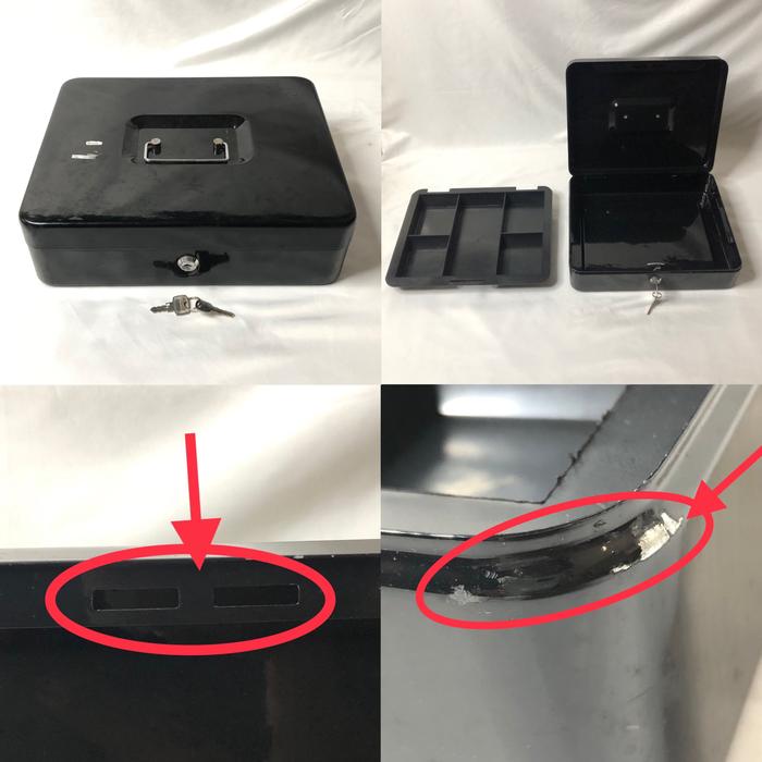 Gambar Kotak Brankas Uang Perhiasan Safebox Key Lock 30x24x9CM - 250A - UNIT B dari E-Ternal.Market undefined Tokopedia