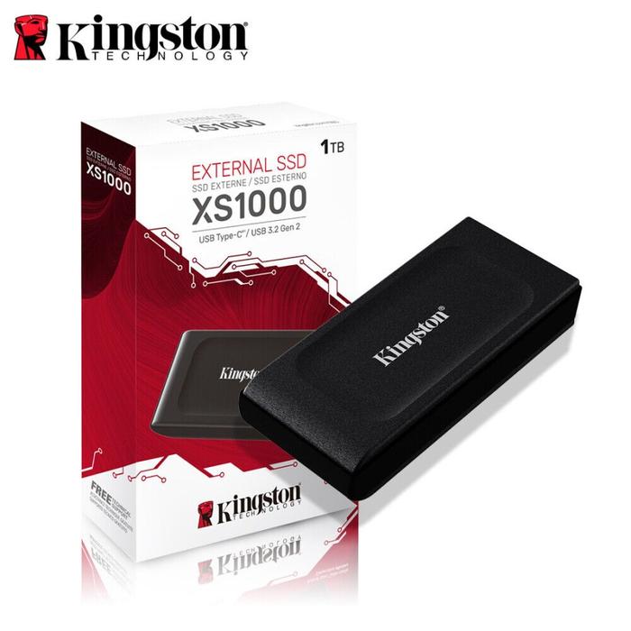 XS1000 外付けSSD 1TB 4個セット Kingston XS1000 External Solid State Drive - High-Speed