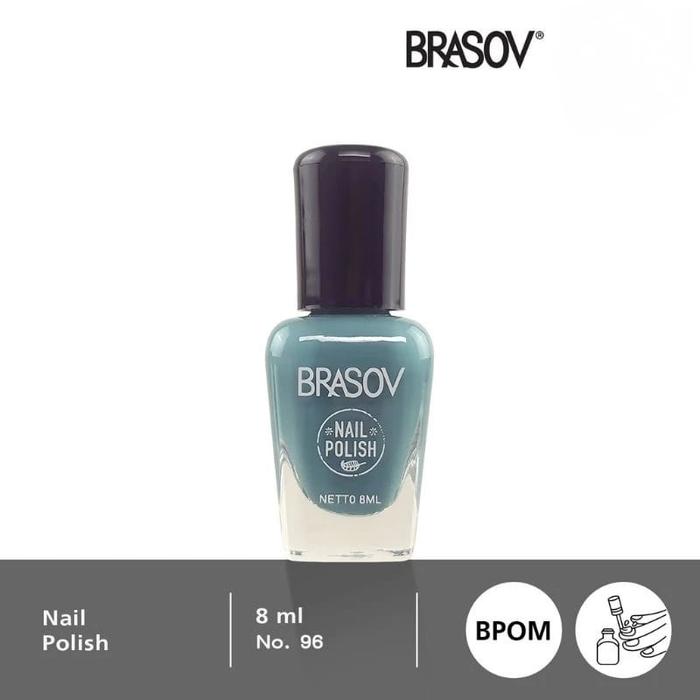 Gambar Brasov Kutek Shades Of Green Nail Polish 8ml - 96 dari Shenamora undefined Tokopedia