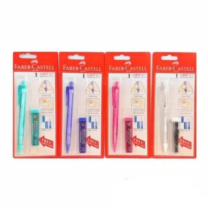 Gambar DISKON PENSIL MEKANIK GRIP AUTO 0.5 0.7 FABER CASTELL - 0.7 dari Benjamin Miller Shop undefined Tokopedia