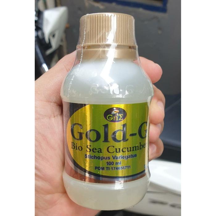 Gambar Obat Hipertensi Yang Bagus, Obat Hipertensi Herbal Yang Tepat Gold G Jelly Gamat - 100ml dari Toko Zahra Herbal90 undefined Tokopedia