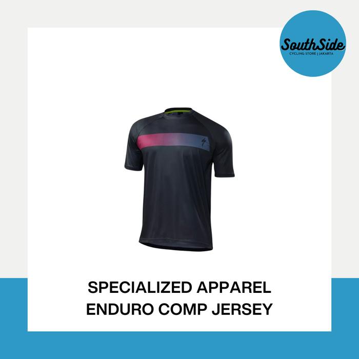 Gambar SPECIALIZED ENDURO COMP JERSEY - Carbon dari SOUTH SIDE CYCLING undefined Tokopedia