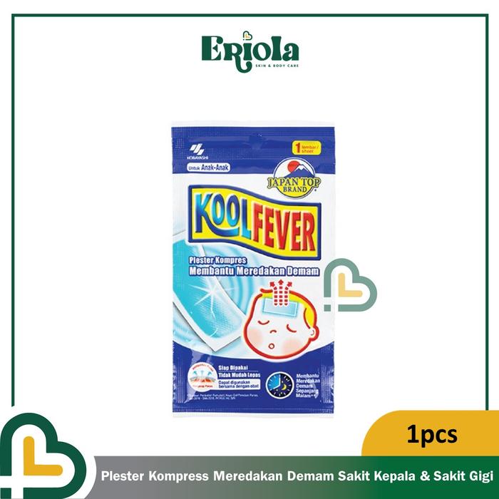 Gambar KoolFever Plester Kompres Demam Penurun Panas Bayi Anak dan Dewasa Cooling Patch - Anak-Anak dari Bennett Lee_NEW undefined Tokopedia