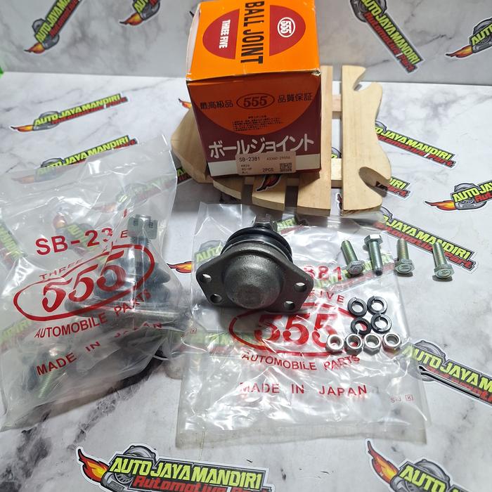 Gambar Ball joint atas kanan kiri Kijang 5K Super Grand Extra kijang 7k Kapsul Merk 555 original Japan Harga 2pc dari Auto Jaya Mandiri78 undefined Tokopedia