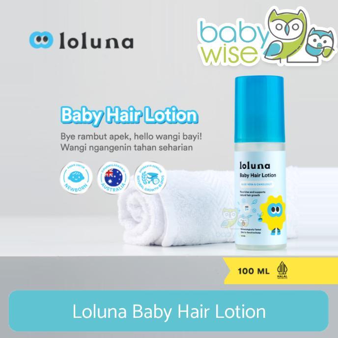 Gambar BEST PRODUCT LOLUNA BABY HAIR LOTION - PERAWATAN RAMBUT BAYI DAN ANAK dari Axel Markett undefined Tokopedia