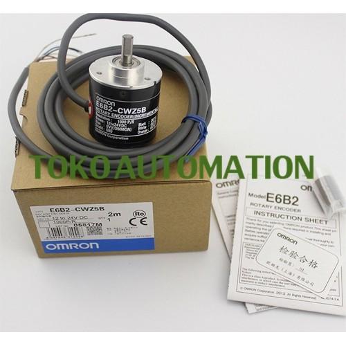 Gambar E6B2 CWZ5B E6B2-CWZ5B 1000P/R 1000PPR 40MM Dia Rotary Encoder PY88 - OMRON  dari tokoautomation undefined Tokopedia