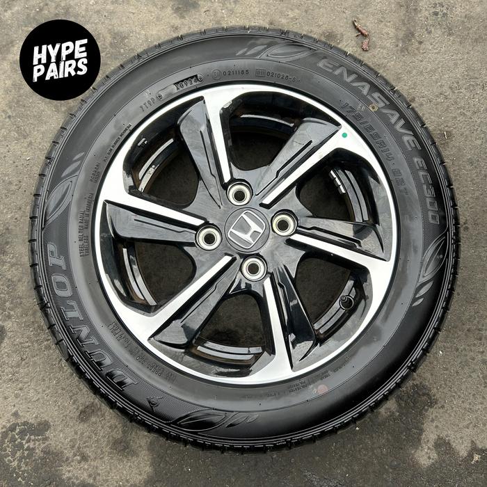 Gambar Velg Mobil Honda Brio 2024 OEM R14 dengan Ban Dunlop EC300 175 65 R14 Second Dari Mobil Baru Kondisi 95% dari HYPEPAIRS undefined Tokopedia